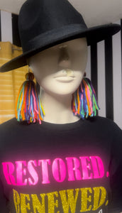 “Fancy Girl” Multi Fringe Earrings