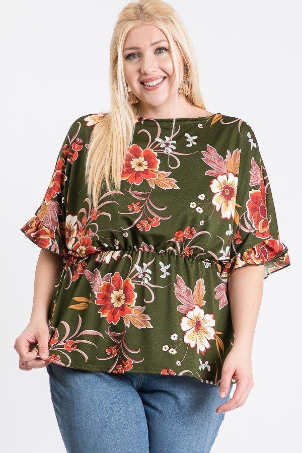 “Take Me To Brunch” Floral Top