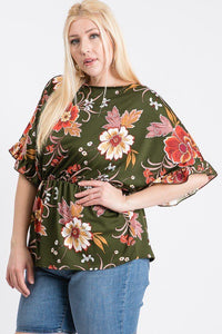 “Take Me To Brunch” Floral Top